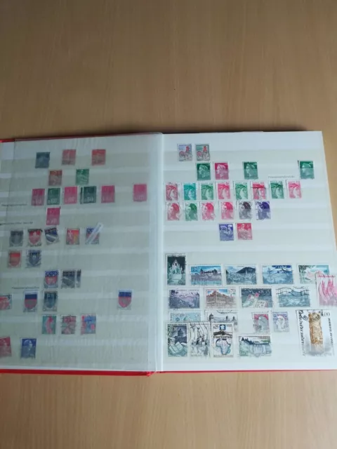 Frankreich, Belgien, Schweden, Dänemark, Finnland, Norwegen Briefmarken-Sammlung