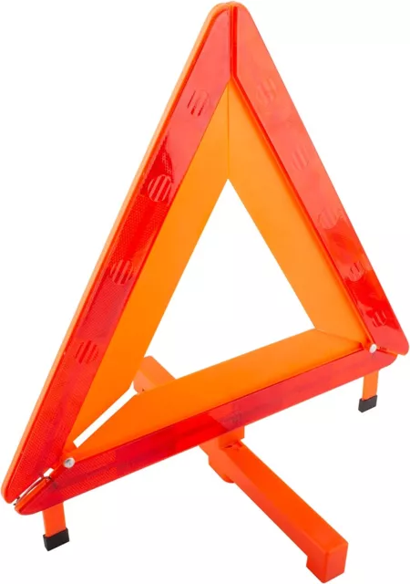 Emergency Warning Triangle Reflective Road Roadside Hazard Triangles Safety Sign 3