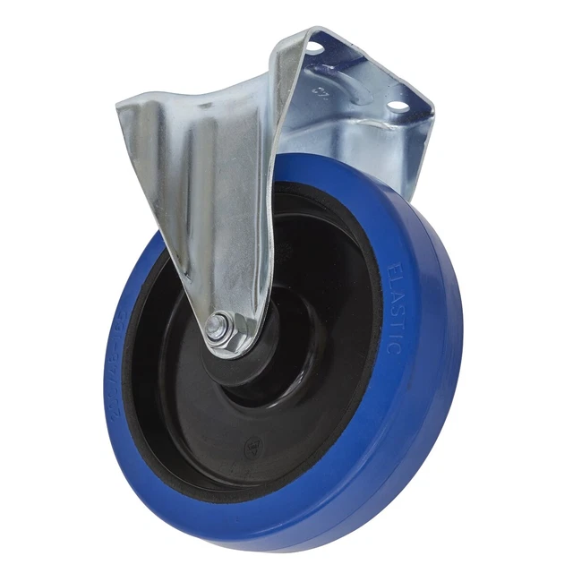 Sealey SCW3200FP Roulette Roue Fixé Plaque Ø200mm