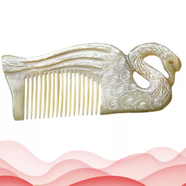 Fine Tooth Comb Hair Scalp Comb Engraved Hair Comb Scalp Massage Comb