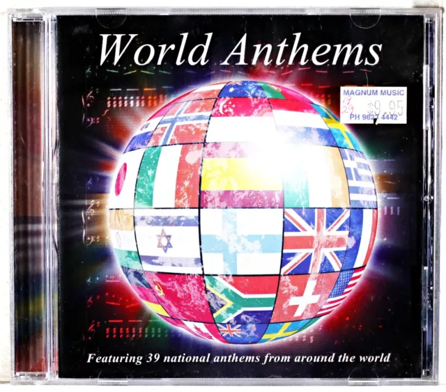 World Anthems - 39 National Anthems From Around The World CD