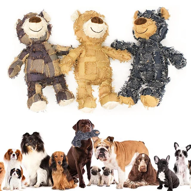 Extreme Bear Dog Toy Indestructible Robust Companion Chewers Training Toys BEST