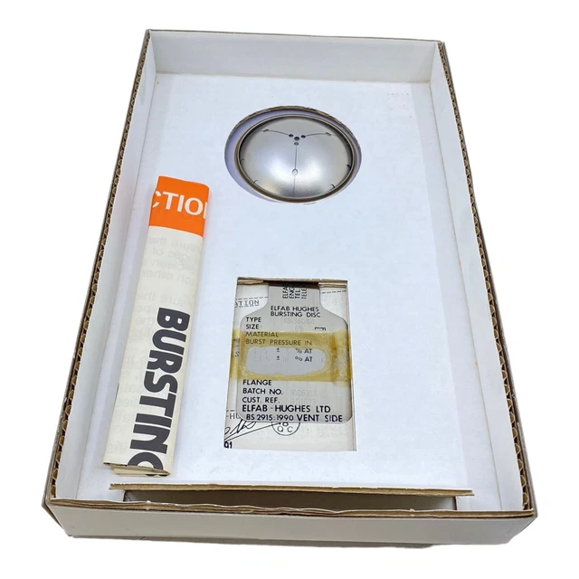 Elfab T65IS60GA disco di rottura n. B.65 mm 4,25 bar G