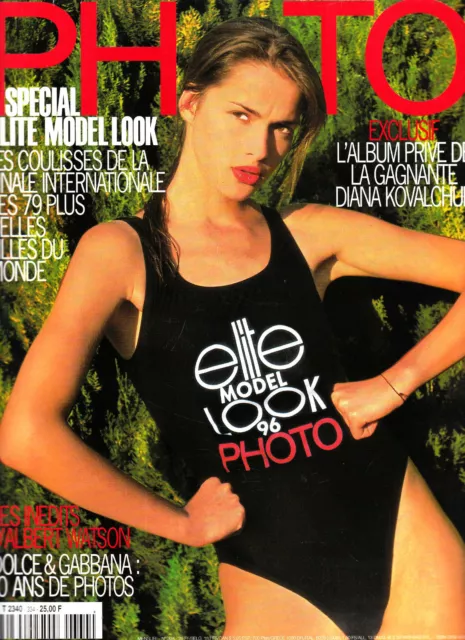French PHOTO #334 ELITE MODEL LOOK 1996 Diana Kovalchuk ALBERT WATSON @Exclt@