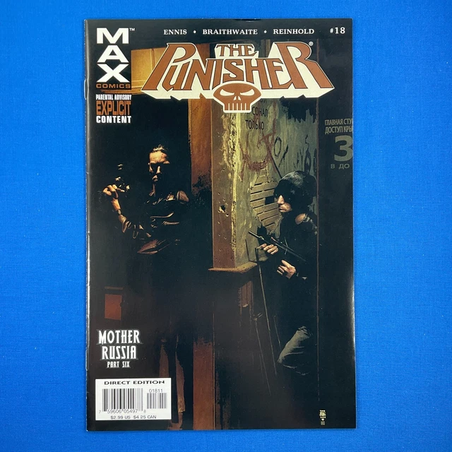 PUNISHER #18 Marvel MAX Comics 2005 Garth Ennis