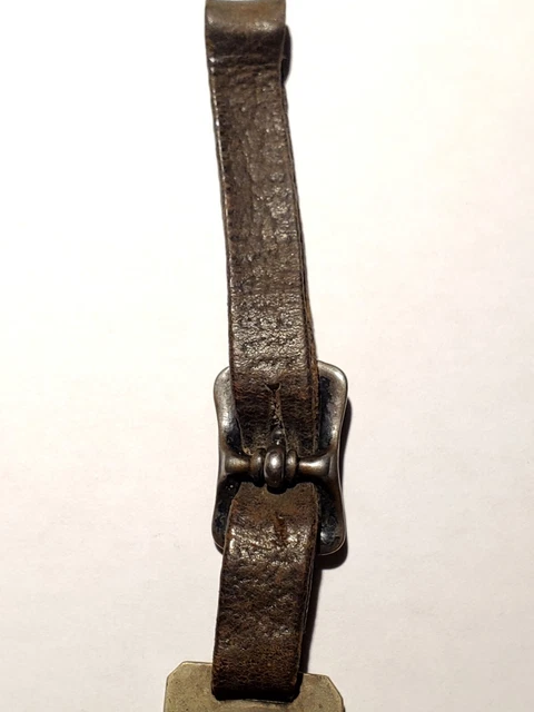 Vintage Ingersoll Rand Co Watch Fob Drilling Mining Rock Bit Drill Miner Antique 12