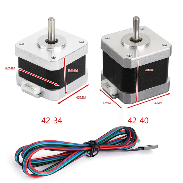 3D Printer 42-40 42-34 X/Y/Z/E Stepper Motor For 3D Creality Ender 3 Pro CR-10 # 3