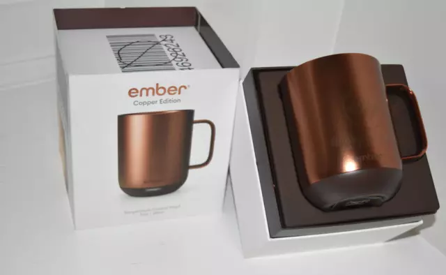 Ember Mug 2 Temperature Control Smart Cup - 10 oz Copper ENGRAVED