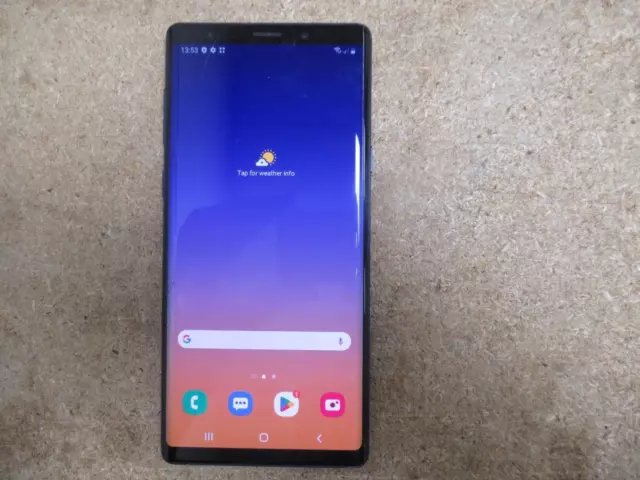 DAMAGED SAMSUNG GALAXY NOTE 9 128GB SM-N960F (Vodafone Network) (RN5809)