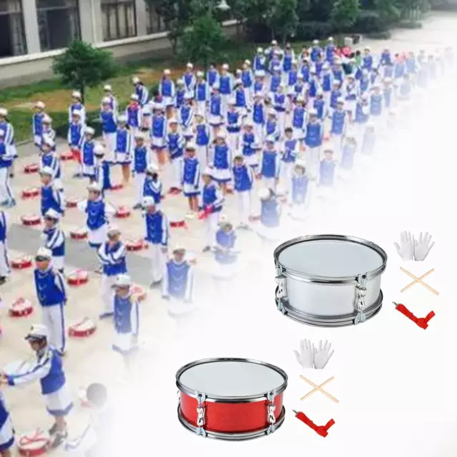 11inch Snare Drum Percussion Instrument Lightweight Professional Music Drums