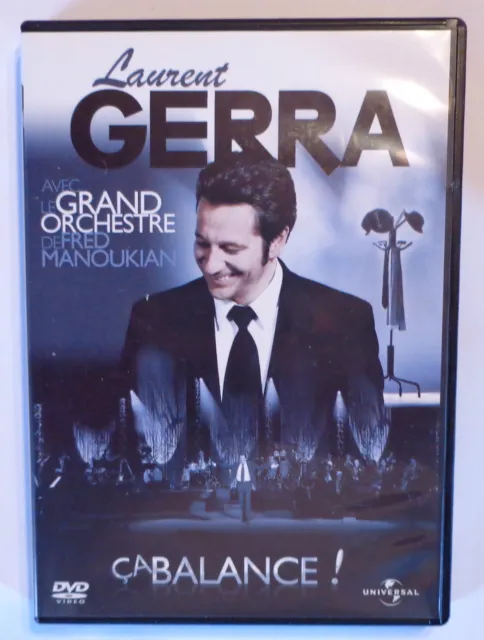 Dvd Humour / Laurent Gerra - Ca Balance / Grand Orchestre De Fred Manoukian