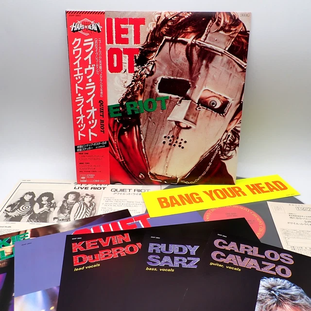 QUIET RIOT '89 Live In Japan DVD $49.99 - PicClick