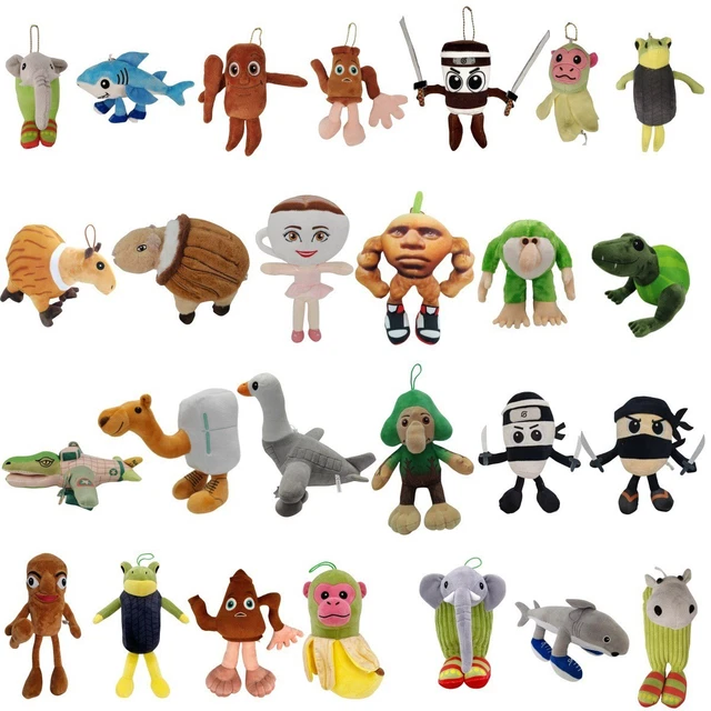 TUNG TUNG SAHUR Italian Brainrot Wooden Stick Plush Figures Animal tung-tung-sahur-italian-brainrot-wooden-stick-plush-figures-animal