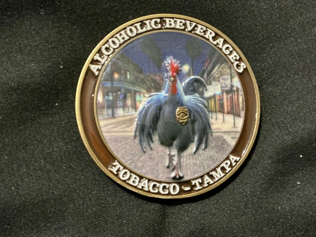 division of alcoholic beverages and tobacco tampa FLORIDA ALCOHOLIC BEVERAGES & Tobacco Law Enforcement Bureau ABT Challenge  Coin $9.99