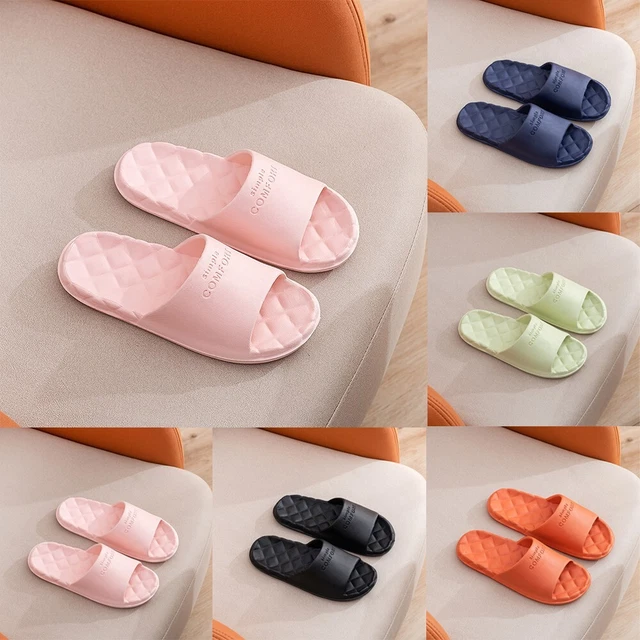 Pantofole Doccia Indoor Bagno Casa Antiscivolante Colore Solido