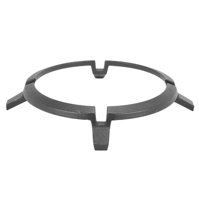 1 Pc Noir Wok Stands Fonte Wok Pan Support Rack pour BrûLeurs Tables de CuissoC8