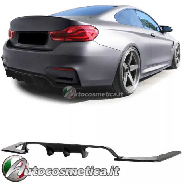 Diffusore Posteriore Sportivo Performance Lucido per  BMW M3 F80 M4 F82 F83