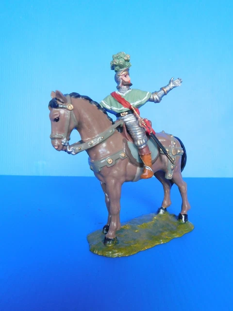 Figurine Elastolin – Cavalier Moyen Âge – Allemagne – 1:32 – Très Bel état