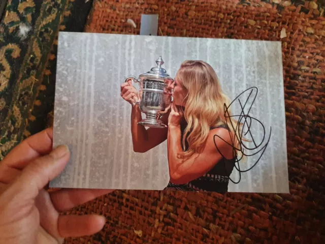 Angelique Kerber  Hand Signed 8X6 Inch Tennis Photo Wimbledon 2