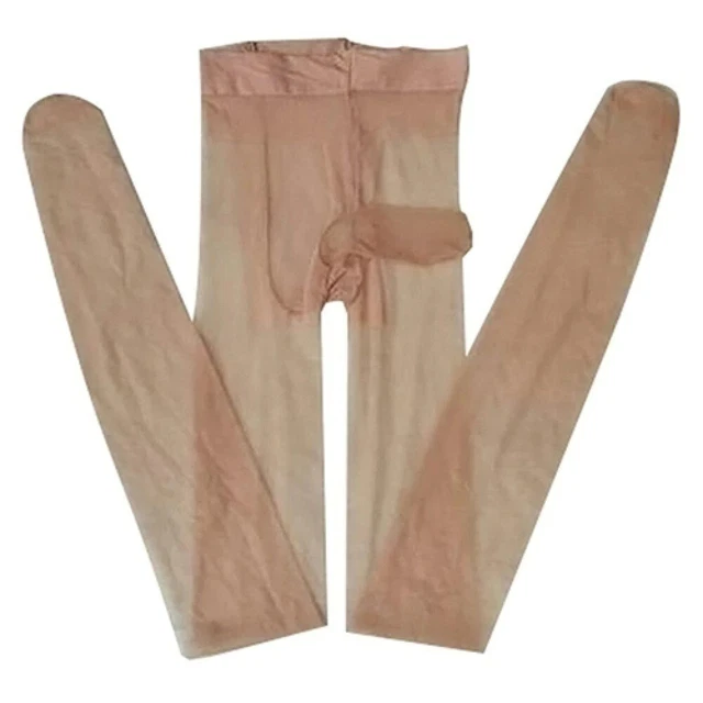 strumpfhose penishülle Nahtlose Strumpfhose mit geschlossener Penishülle, grau – Onlineshop für  Männerstrumpfhosen