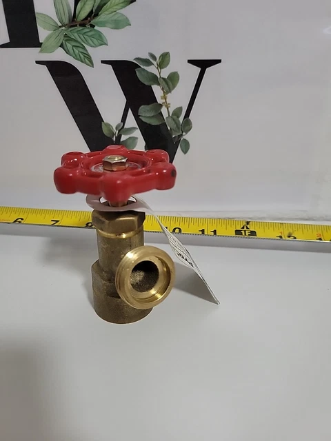 ProPlus 3/4" Evaporative Cooler Valve-Thread Inlet & Outlet With 1/8” Side Tap