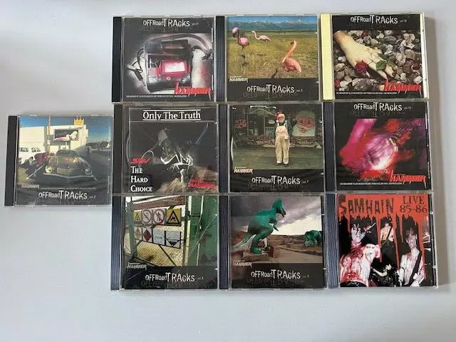 10 CD Sammlung  Musik Gemischt Konvolut Death Metal Punk Rock Samhain Danzig