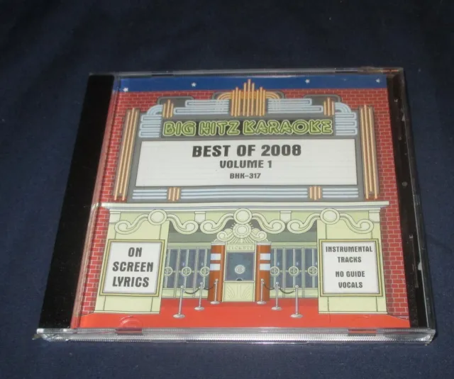 Big Hitz Karaoke (BHK-317) Best of 2008 Vol. 1 (Karaoke CD+G)