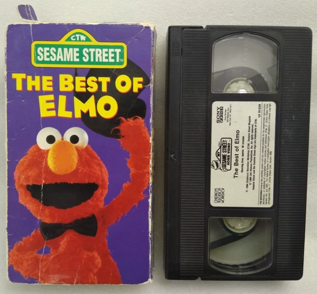 Sesame Street The Best Of Elmo Vhs