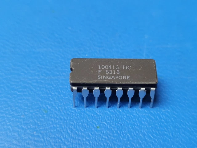 (1 Pc) 100416Dc Fsc Otp Rom, 256X4, Ecl, Cdip16