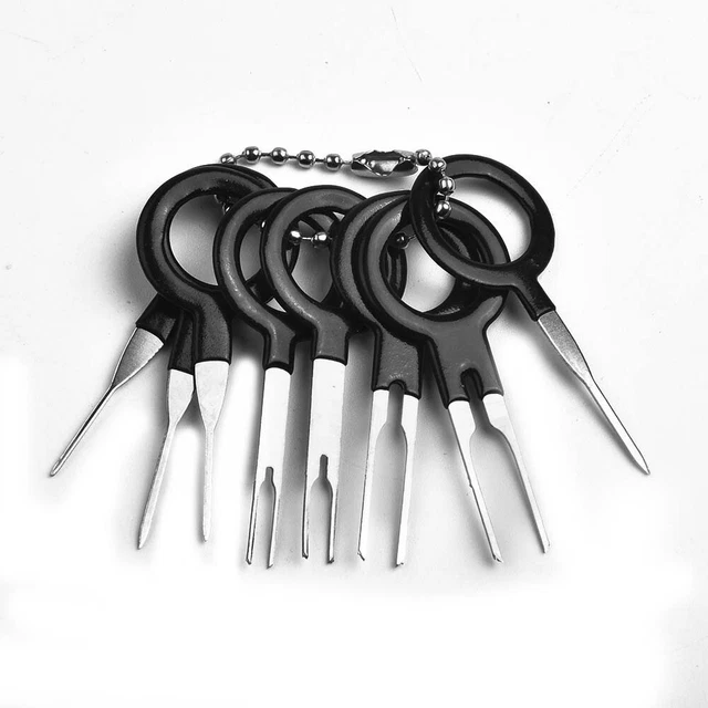 Set 8 Broche Outil Extraction Connecteur Câblage Extracteur PC Voiture Terminal