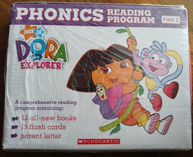 SCHOLASTIC NICK JR. Dora the Explorer Phonics Reading Program Pack 2 ...
