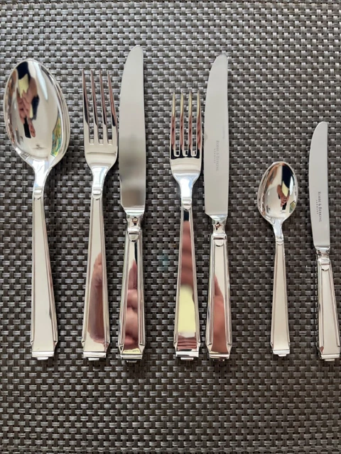 robbe berking besteck 925 silber Art Deco Neuwertig für 6 Personen