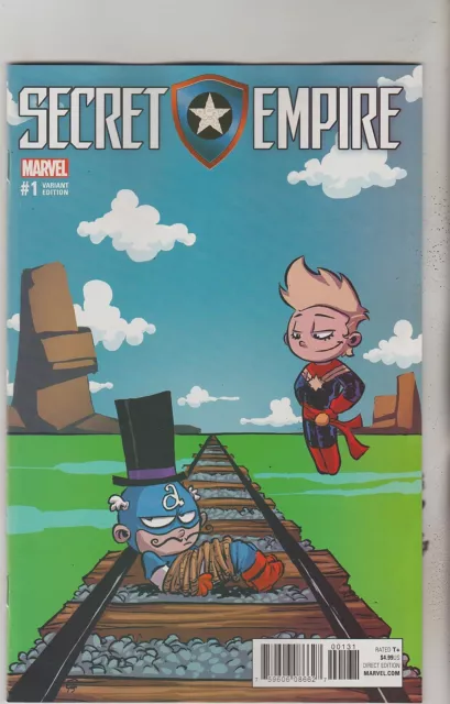 Marvel Comics Secret Empire #1 July 2017 Skottie Young Variant 1St Print Nm