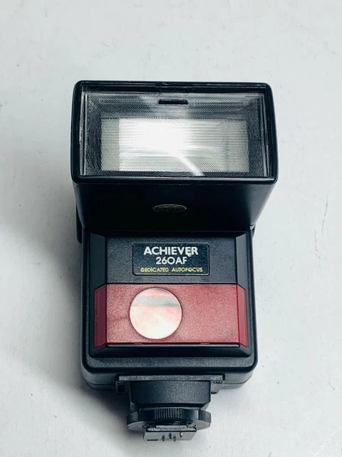 ACHIEVER Flash 260 AF  black dedicated autofocus for Pentax Camera accessories
