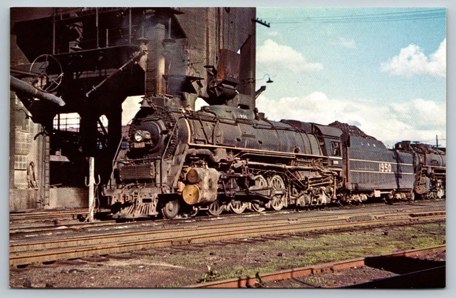 Vintage Railroad Train Locomotive Postcard - Louisville & Nashville RR #1950