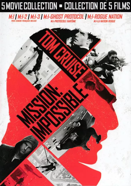 Mission : Impossible (5-Movie Collection) (Bil Neuf DVD