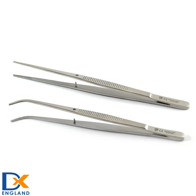Instruments Chirurgicaux Semken Habillement Pincettes Droit Et Courbé Optho New