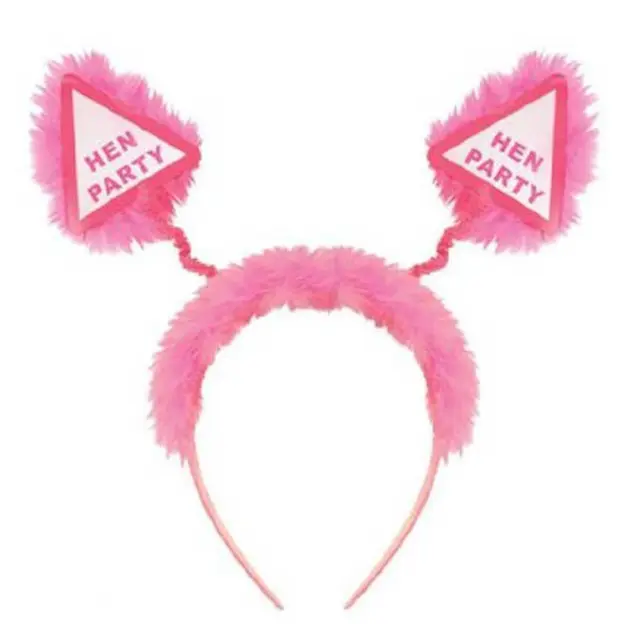 2Pcs Hen Party Boppers Hen Do Girls Night Out Headband Wedding Party Accessories