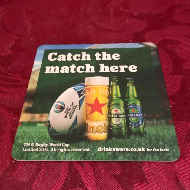 Breweriana - Heineken - Rugby World Cup - Japan 2019 - Beer Mat - T49