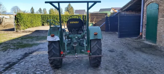 Oldtimer Traktor Schlepper Fendt F17 W Bj.1957 HU bis 08.2025