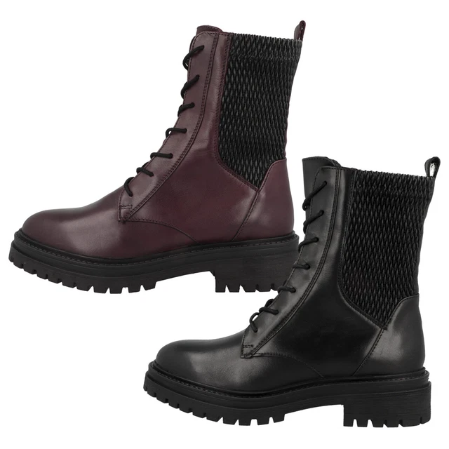 GEOX D Iridea N Femmes Bottes à Lacets Bottines Bottes D'Hiver