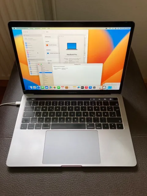 Macbook Pro Touchbar 13 pollici 16 GB RAM 256 GB SSD - 3,5 GHZ i7 processore - 2017