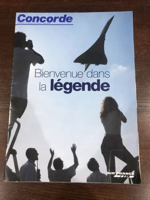 Poster Concorde AirFrance Bienvenue Dans La Légende Dernier Vol NewYork 30.05.03