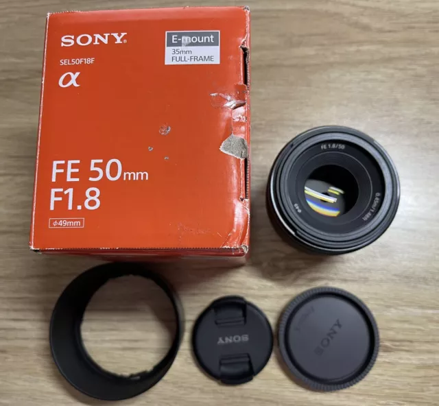 SONY FE 50mm F1.8 (SEL50F18F) para FullFrame