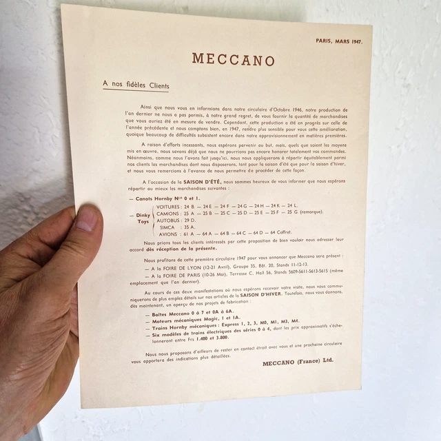 Meccano jeu de construction complet et + de 1990