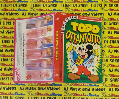 COMICS Fumetto I CLASSICI WALT DISNEY n.134 gennaio 1988 TOPO OTTANTOTTO  (FU10)