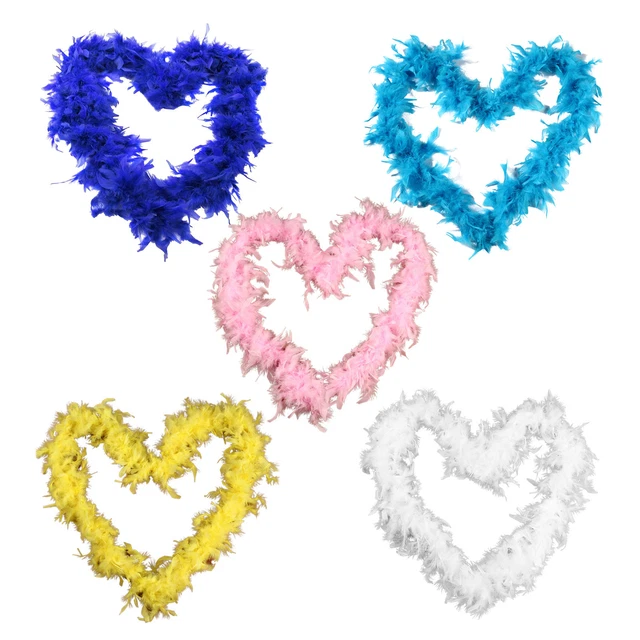 Feather Boas Costume Feather Boas Colorful Marabou Feather Boa Feather Decor