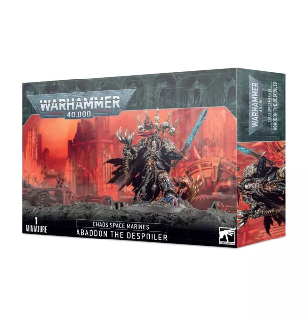 Warhammer - NEW - Warhammer 40K Chaos Space Marines: Abaddon The Despoiler - FRE