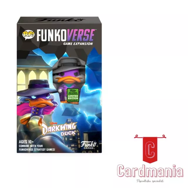 Darkwing Duck - Darkwing Duck Pop! Funkoverse Strategy Game Expansion | New