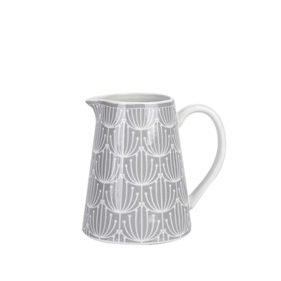 in porcellana Krasilnikoff Bricco per latte bianco con ancora in oro 200 ml 